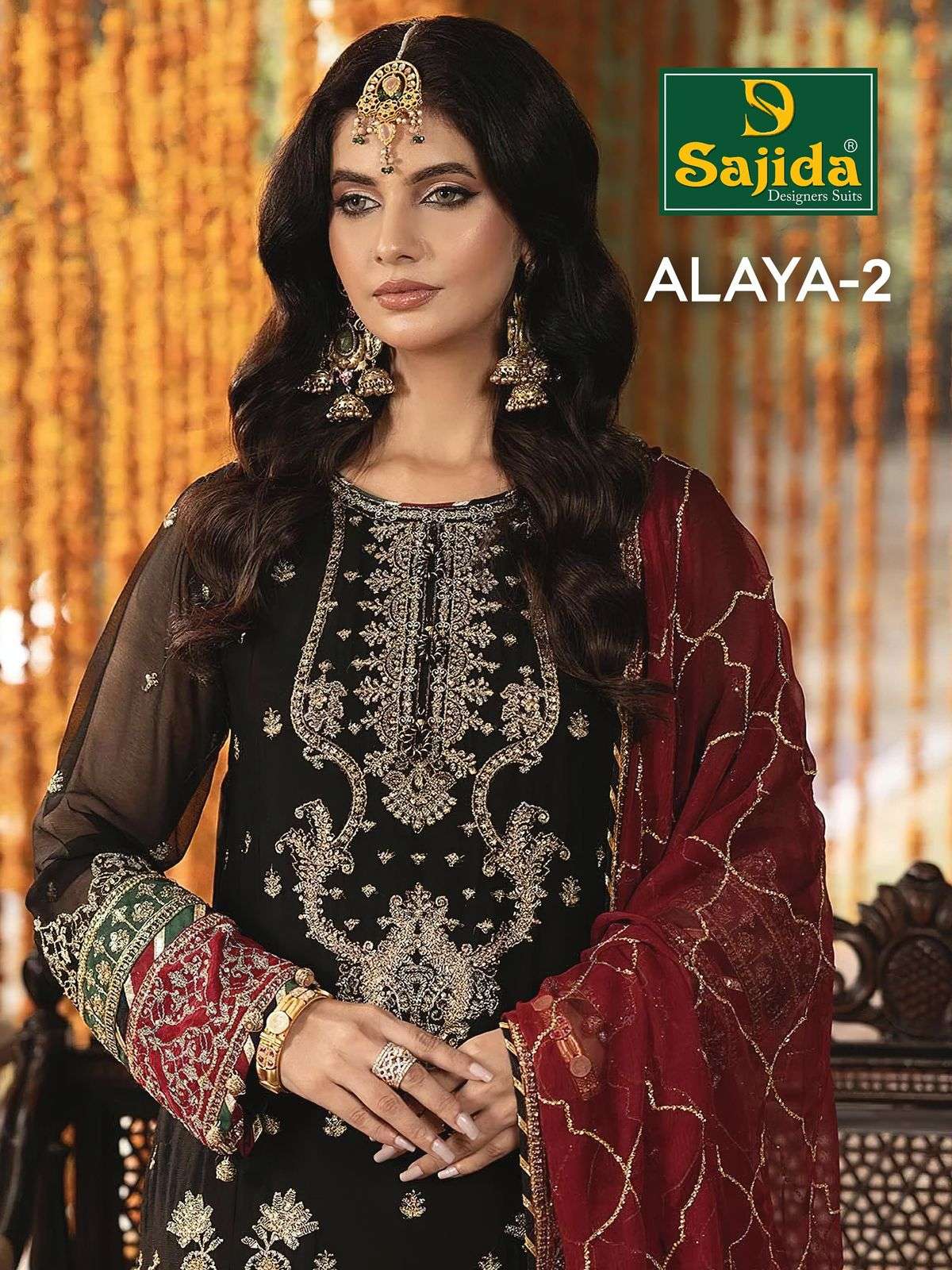 ALAYA-VOL-2 SD-1011-1012 SAJIDA DESIGNERS SUIT